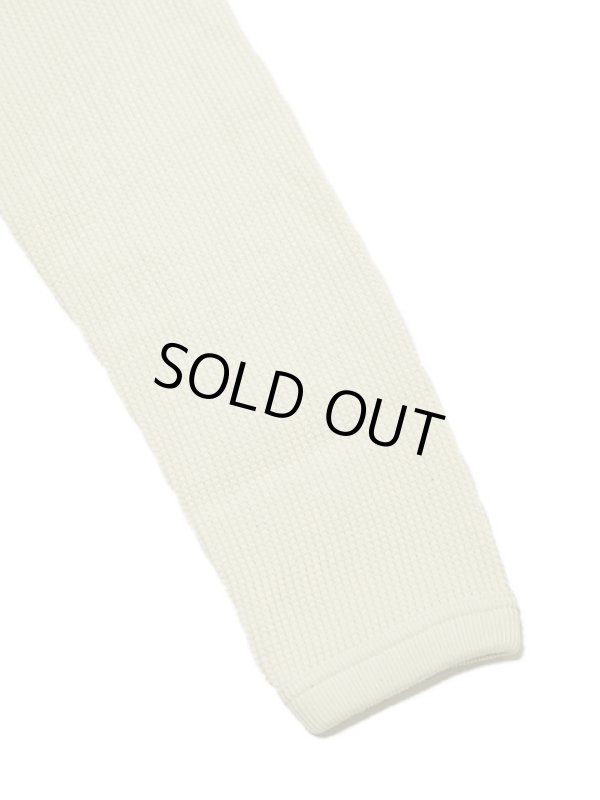 画像5: 【 FULLCOUNT（フルカウント） 】　ヘビーサーマル　[ Heavy Weight Waffle T-Shirt ] [ Ecru ]