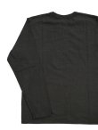 画像2: 【 UES（ウエス） 】 8番スラブネップ長袖Tシャツ [ BLACK ] 【 メール便可 】