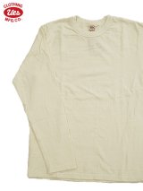 画像: 【 UES（ウエス） 】 8番スラブネップ長袖Tシャツ [ WHITE ] 【 メール便可 】