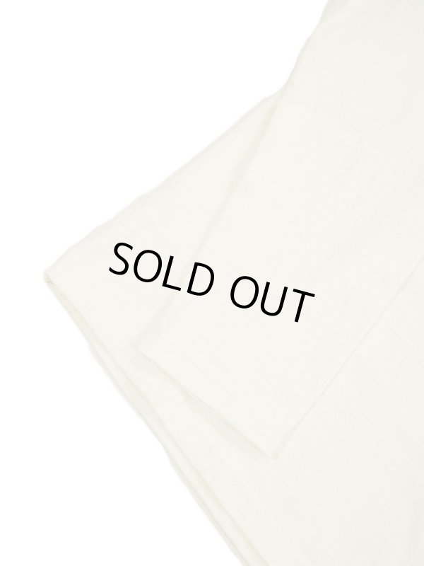 画像4: 【 UES（ウエス） 】 8番スラブネップ長袖Tシャツ [ WHITE ] 【 メール便可 】