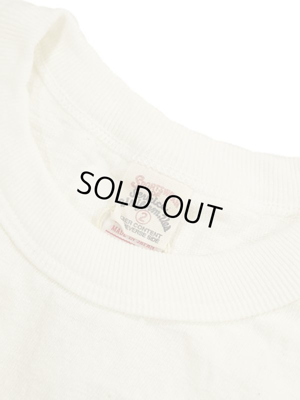 画像5: 【 UES（ウエス） 】 8番スラブネップ長袖Tシャツ [ WHITE ] 【 メール便可 】