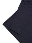 画像4: 【 UES（ウエス） 】 8番スラブネップ長袖Tシャツ [ NAVY ] 【 メール便可 】