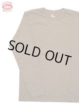 画像: 【 UES（ウエス） 】 8番スラブネップ長袖Tシャツ [ BROWN ] 【 メール便可 】