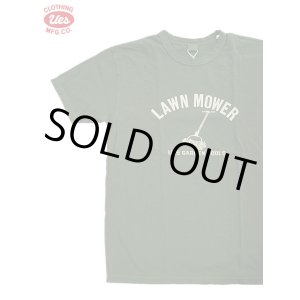 画像: 【 UES（ウエス） 】　プリントTシャツ　[ LAWN MOWER ] [ GREEN ] 【 メール便可 】
