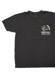 画像2: 【 UES（ウエス） 】　プリントTシャツ　[ TIPI CAMP ] [ CHACOAL BLACK ] 【 メール便可 】