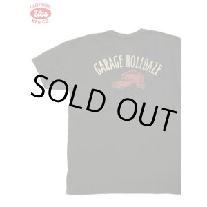 画像: 【 UES（ウエス） 】　プリントTシャツ　[ GARAGE HOLIDAZE ] [ BLACK ] 【 メール便可 】