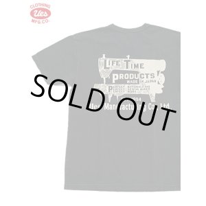 画像: 【 UES（ウエス） 】　プリントTシャツ　[ SEWING MACHINE ] [ BLACK ] 【 メール便可 】