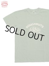 画像: 【 UES（ウエス） 】　プリントTシャツ　[ DOUGHNUTS ] [ GREEN ] 【 メール便可 】