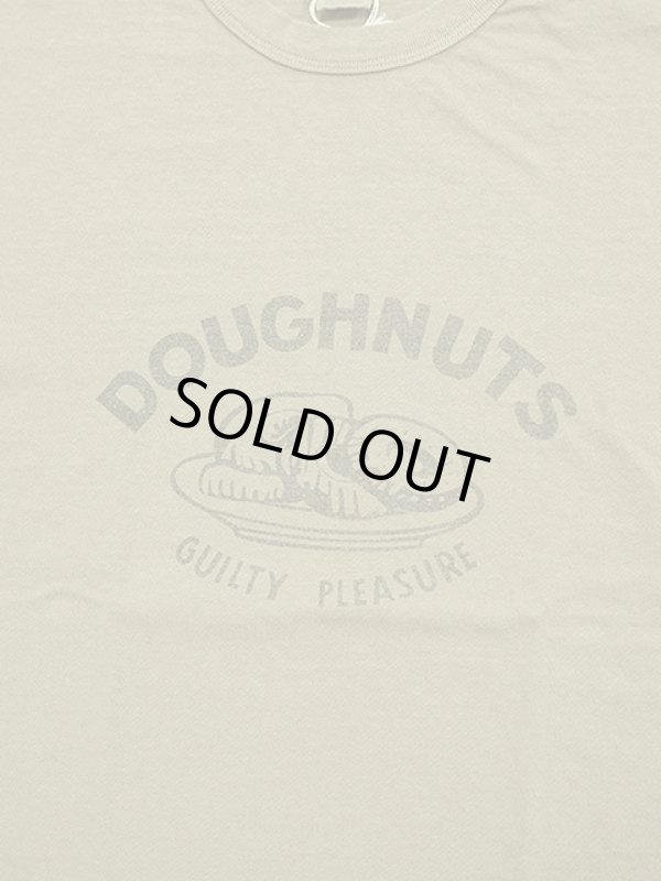 画像4: 【 UES（ウエス） 】　プリントTシャツ　[ DOUGHNUTS ] [ BEIGE ] 【 メール便可 】