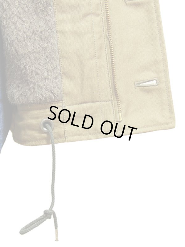 画像12: 【 BUZZ RICKSON'S（バズリクソンズ） 】 N-1 KHAKI DECK JACKET [ STENCIL CVG-14 ] 