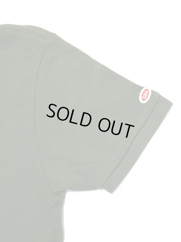 画像4: 【 UES（ウエス） 】 オリジナル吊り編み鹿の子ポロシャツ [ OLIVE ]