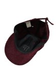 画像5: 【 FULLCOUNT（フルカウント） 】　コーデュロイベースボールキャップ　[ 6Panel Corduroy Baseball Cap 'F' Patch ] [ Burgundy ] 【 メール便可 】