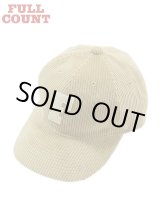 画像: 【 FULLCOUNT（フルカウント） 】　コーデュロイベースボールキャップ　[ 6Panel Corduroy Baseball Cap 'F' Patch ] [ Beige ] 【 メール便可 】