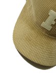 画像4: 【 FULLCOUNT（フルカウント） 】　コーデュロイベースボールキャップ　[ 6Panel Corduroy Baseball Cap 'F' Patch ] [ Beige ] 【 メール便可 】