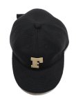 画像3: 【 FULLCOUNT（フルカウント） 】　ウールメルトンベースボールキャップ　[ 6Panel Wool Melton Baseball Cap 'F' Patch ] [ Black ] 【 メール便可 】