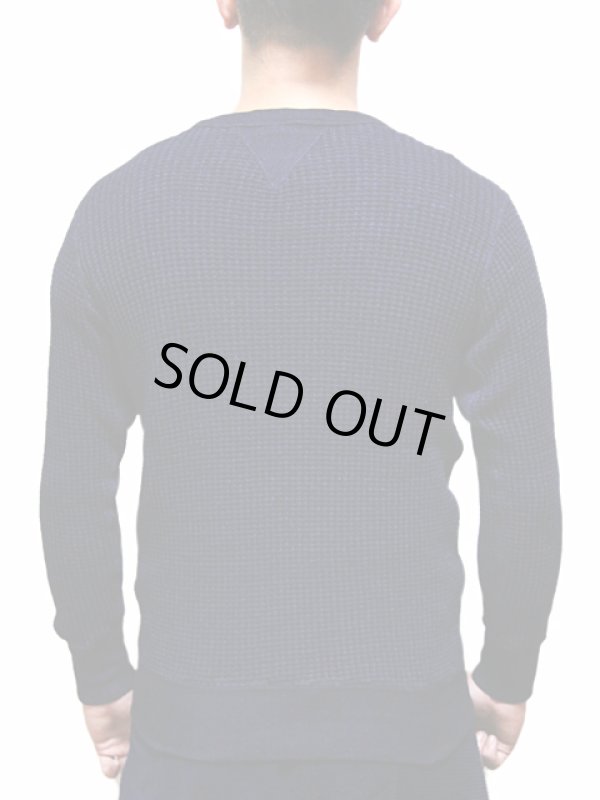 画像2: 【 UES（ウエス） 】　インディゴワッフルスウェット　[ Indigo Heavy Thermal ]