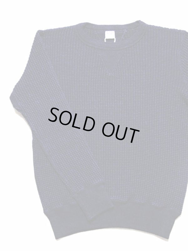 画像3: 【 UES（ウエス） 】　インディゴワッフルスウェット　[ Indigo Heavy Thermal ]