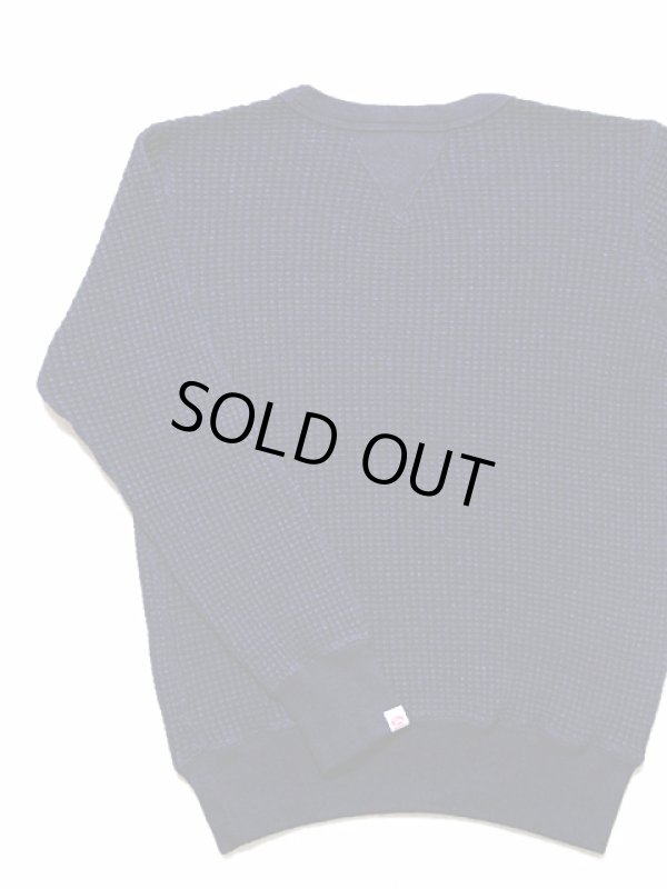 画像4: 【 UES（ウエス） 】　インディゴワッフルスウェット　[ Indigo Heavy Thermal ]