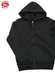 画像1: 【UES（ウエス） 】　スウェットZIPパーカー　[ Zip Sweat Parka ] [ BLACK ]