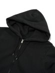 画像2: 【UES（ウエス） 】　スウェットZIPパーカー　[ Zip Sweat Parka ] [ BLACK ]