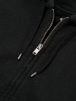 画像6: 【UES（ウエス） 】　スウェットZIPパーカー　[ Zip Sweat Parka ] [ BLACK ]