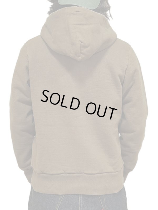 画像2: 【UES（ウエス） 】　スウェットZIPパーカー　[ Zip Sweat Parka ] [ BROWN ]