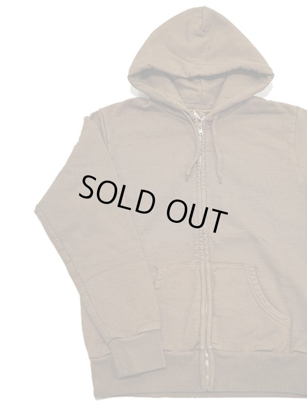 画像3: 【UES（ウエス） 】　スウェットZIPパーカー　[ Zip Sweat Parka ] [ BROWN ]