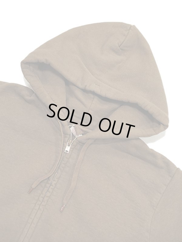 画像5: 【UES（ウエス） 】　スウェットZIPパーカー　[ Zip Sweat Parka ] [ BROWN ]
