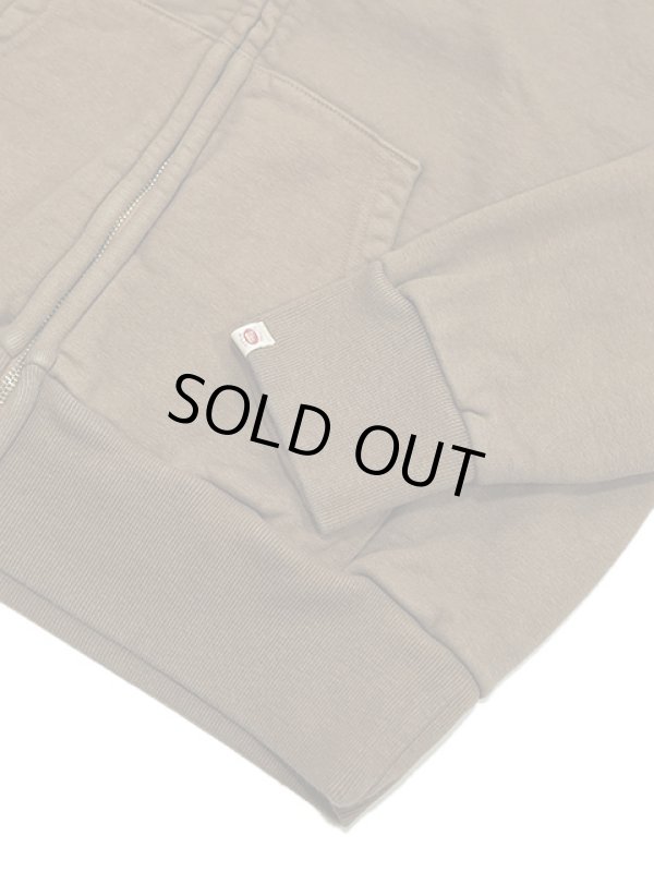 画像7: 【UES（ウエス） 】　スウェットZIPパーカー　[ Zip Sweat Parka ] [ BROWN ]