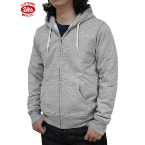 画像: 【UES（ウエス） 】　スウェットZIPパーカー　[ Zip Sweat Parka ] [ GRAY ]