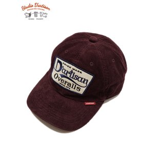 画像: 【 STUDIO D'ARTISAN（ステュディオダルチザン） 】 コーデュロイキャップ [ Corduroy Cap ] [ BURGUNDY ] 【 メール便可 】