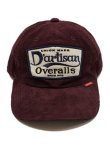 画像2: 【 STUDIO D'ARTISAN（ステュディオダルチザン） 】 コーデュロイキャップ [ Corduroy Cap ] [ BURGUNDY ] 【 メール便可 】