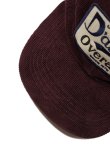 画像4: 【 STUDIO D'ARTISAN（ステュディオダルチザン） 】 コーデュロイキャップ [ Corduroy Cap ] [ BURGUNDY ] 【 メール便可 】