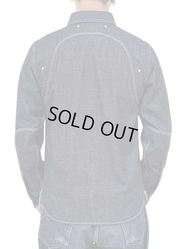 画像2: 【 Pherrow's（フェローズ） 】 オリジナルデニムワークシャツ