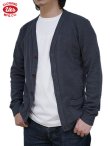 画像1: 【UES（ウエス） 】 針抜きコットンカーディガン [ Cotton Cardigan ] [ NAVY ]