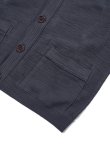 画像4: 【UES（ウエス） 】 針抜きコットンカーディガン [ Cotton Cardigan ] [ NAVY ]