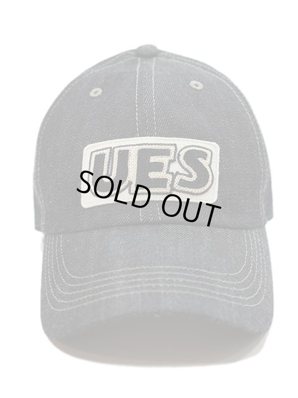 画像2: 【 UES（ウエス） 】 デニムキャップ  [ スクエア UES NAVY ] [ 限定商品 ]