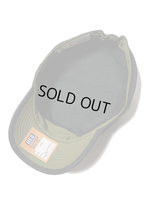 画像2: 【 メール便可 】 【 UES（ウエス） 】 ウィップコードワークキャップ [ BLACK ]