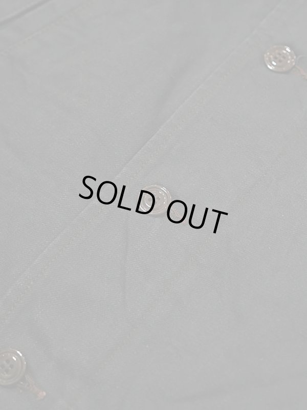 画像7: 【 UES（ウエス） 】　デッキジャケット　[ Black Denim Deck Jacket ]