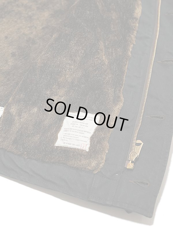 画像10: 【 UES（ウエス） 】　デッキジャケット　[ Black Denim Deck Jacket ]