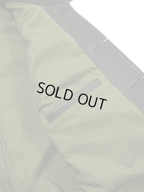 画像14: 【 Y'2 LEATHER（ワイツーレザー） 】 Sheep Skin TYPE A-1 [ SHEEP SKIN (羊革)  ] [ BLACK ]