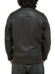 画像2: 【 Y'2 LEATHER（ワイツーレザー） 】 Sheep Skin TYPE A-1 [ SHEEP SKIN (羊革)  ] [ BLACK ]