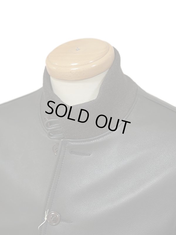 画像5: 【 Y'2 LEATHER（ワイツーレザー） 】 Sheep Skin TYPE A-1 [ SHEEP SKIN (羊革)  ] [ BLACK ]