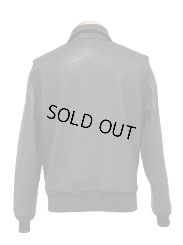 画像4: 【 Y'2 LEATHER（ワイツーレザー） 】　TYPE A-2 [ Deer Skin ] [ 鹿革 ] [ BLACK ] [ 限定モデル ]