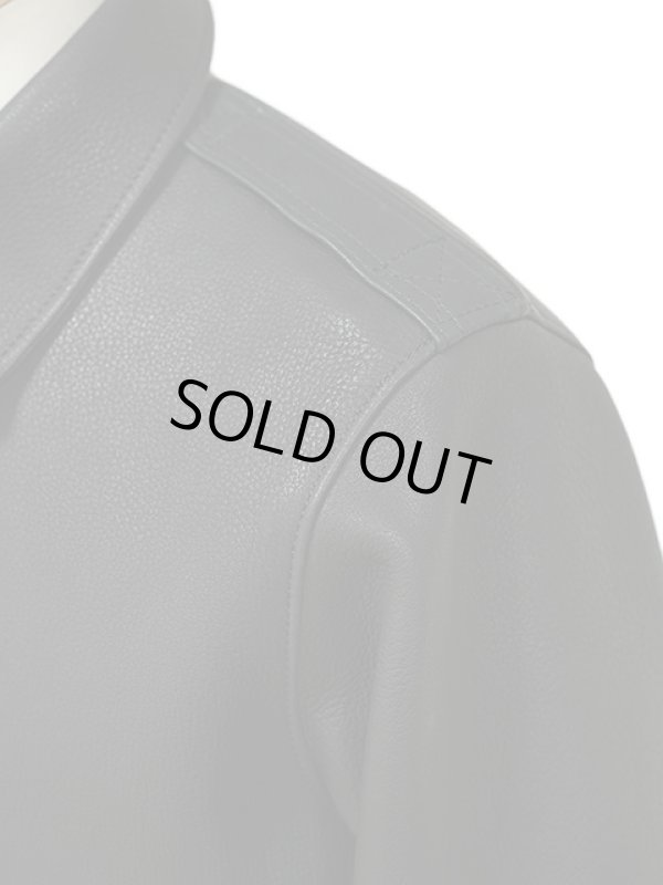 画像6: 【 Y'2 LEATHER（ワイツーレザー） 】　TYPE A-2 [ Deer Skin ] [ 鹿革 ] [ BLACK ] [ 限定モデル ]