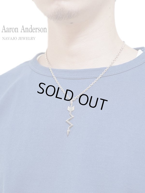画像1: 【 Aaron Anderson（アーロンアンダーソン） 】 ライトニングアローペンダントトップ [ Lightning Arrow Pendant Top ]