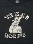 画像4: 【 JELADO（ジェラード） 】 カレッジTシャツ [ TEXAS AGGEIS Tee ] [ BLACK ] 【 メール便可 】 