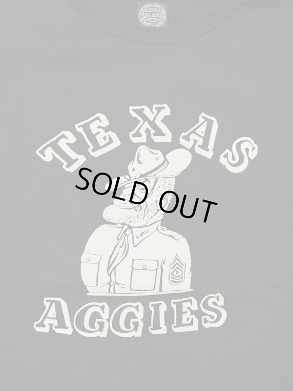 画像4: 【 JELADO（ジェラード） 】 カレッジTシャツ [ TEXAS AGGEIS Tee ] [ BLACK ] 【 メール便可 】 