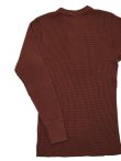 画像2: 【 JELADO（ジェラード） 】 10/- MEGA メガサーマルヘンリーネックTシャツ [ ATHLETIC BRAND ] [ WINE ]