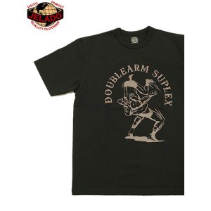 画像: 【 JELADO（ジェラード） 】 プロレスTシャツ [ Doublearm Suplex ] [ Black ] 【 メール便可 】 